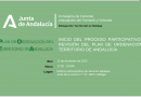 Jornada Inicio del Proceso Participativo de la Revisión del Plan Ordenación del Territorio de Andalucía (POTA) en Málaga. 13 dic.