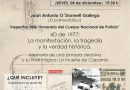 Los Jueves del CITOP de Andalucía Oriental – D. Juan Antonio O´Donnell – «4D de 1977: Manifestación, Tragedia y Verdad Histórica»_4 Dic.