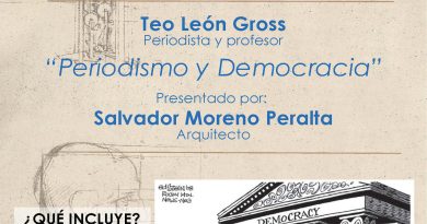 Los Jueves del CITOP de Andalucía Oriental – Teo León Gross ,Periodista y profesor, «Periodismo y Democracia», presentado por Salvador Moreno Peralta, Arquitecto_17 Abril.
